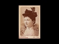 American Soprano Emma Eames Si Tu Le Veux Viva Amour 1908