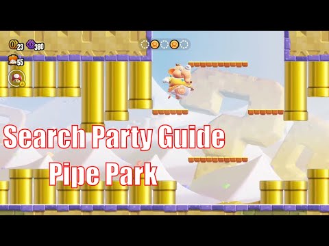 Search Party Guide - Pipe Park - Sunbaked Desert | Super Mario Bros. Wonder