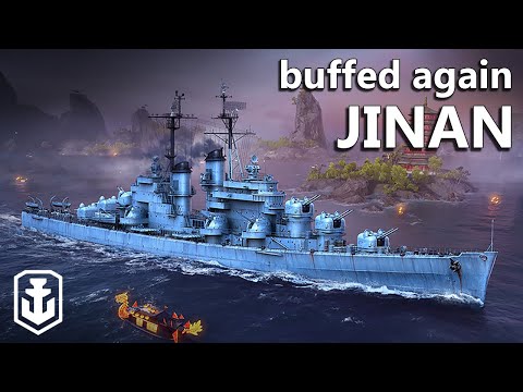 Jinan Is A Monster Now! (14.0 Buffs World of Warships)