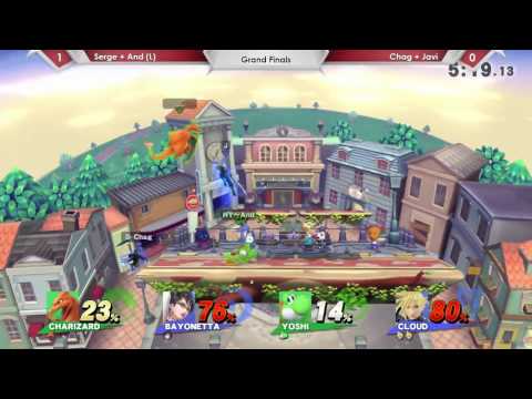 SP46 2v2 - Serge (Charizard) & And (Yoshi) Vs. Chag (Bayonetta) & Javi (Cloud) GF - Smash 4