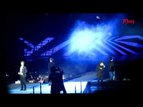 121123 SMTOWN Singapore - Baekhyun, Chen, Ryeowook, Onew [Open Arms]