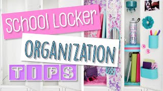 How To Organize Your School Locker - Storage and Decor Tips