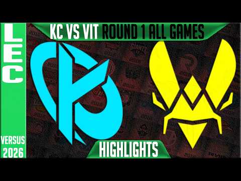 KC vs VIT Highlights ALL GAMES | LEC Playoffs 2026 Round 2 | Karmine Corp vs Team Vitality