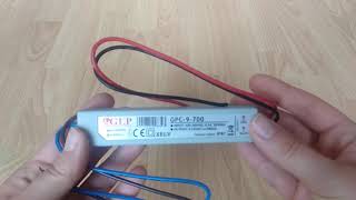 GPC-9-700 Zdroj konstantního proudu 700mA 2~12V 9W
