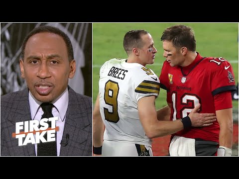 Brady vs. Brees季後賽賭注有多大？| First Take (What’s at stake in the Brady vs. Brees playoff game? | First Take)