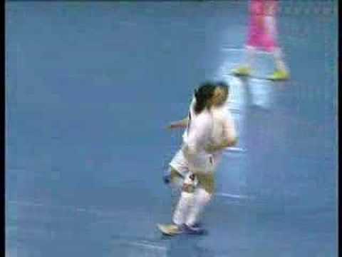 Hallenfussball tor aber wie geil