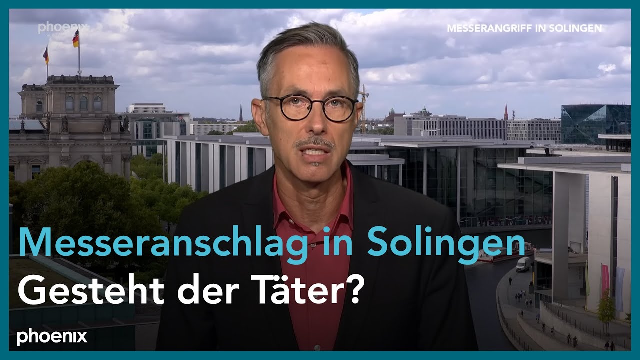 ARD-Korrespondent Michael Götschenberg zum Anschlag in Solingen