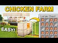 EASY Automatic Chicken Farm in Minecraft 1.20 (Tutorial)