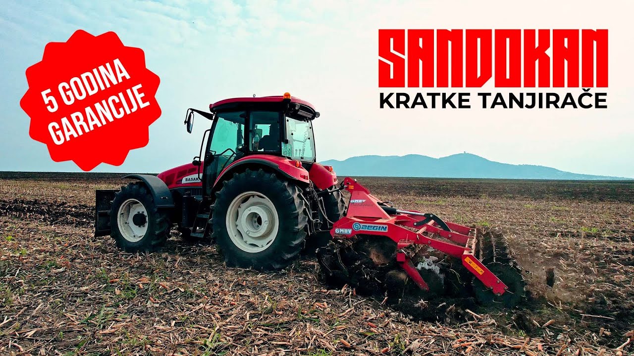 AKCIÓ I BEGIN tárcsa I 2.5m munkaszélesség I 560mm-es tárcsalap I Készletről