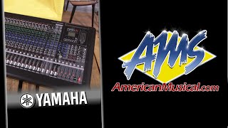 Video thumbnail for Yamaha MGP32X Overview - Yamaha MGP32X 4 Bus Mixing Console by American Musical Supply