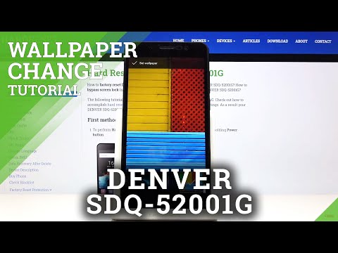 How to Change Wallpaper in DENVER SDQ-52001G – Set Up Wallpaper