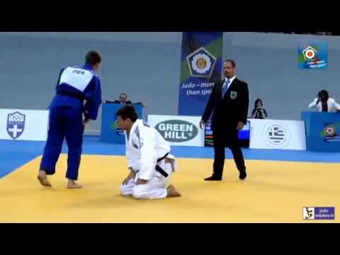 Judo 2014 European Championships Cadets: Kolesnik (RUS) - Gramkow (GER) [-73kg] final