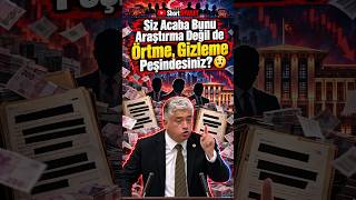 Siz Acaba Bunu Araştırma Değil de Örtme, Gizleme Peşindesiniz? 😲