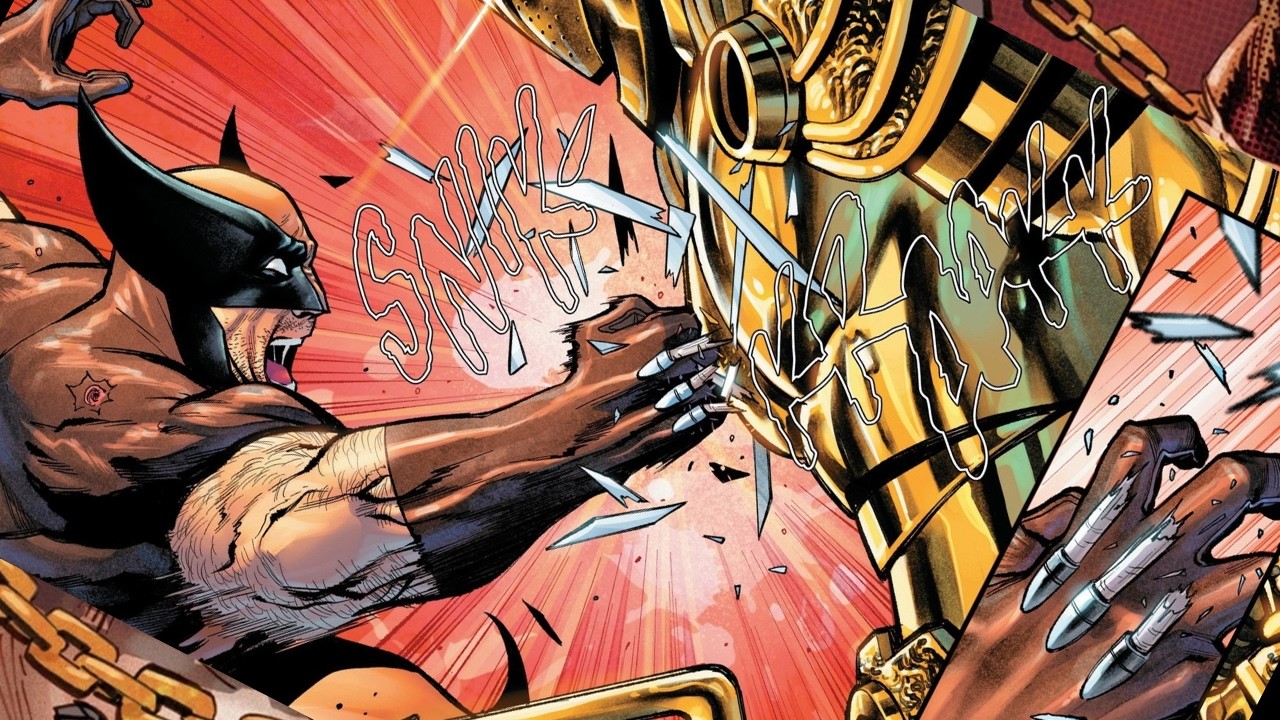 Wolverine's claws SHATTER!