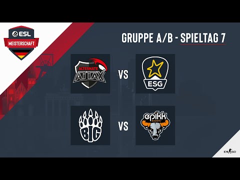 ATN vs. ESG & BIG vs. epikk - ESL Meisterschaft 2020 - Season 1 - Spieltag 7.2