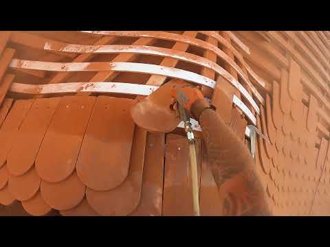 Biberschwanz Fledermausgaube - Teil 13 - Dachdecker auf Biberschwanzdach