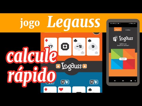 Legauss: jogo de cálculo video