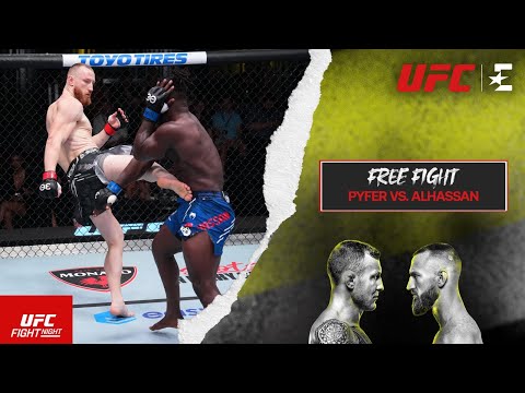 Joe Pyfer vs Abdul Razak Alhassan full fight