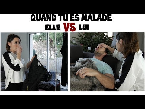 JEROME K - Quand t'es malade Elle vs Lui