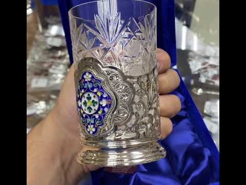 Серебряный подстаканник , пд068