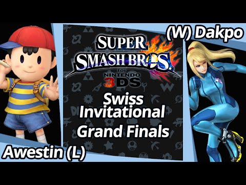 Smash 4 Invitational - Awestin (Ness) vs Dakpo (ZSS) - Grand Finals