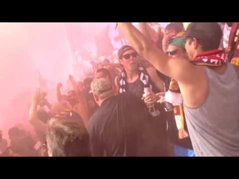 DCFC Hooligan Goal Celebration!