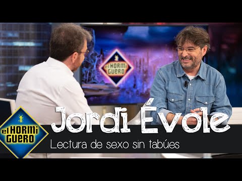 Jordi Évole, tras la lectura de sexo sin tabúes en 'Lo de Évole' - El Hormiguero