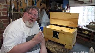 14th Century Hutch chest lock and how it works.