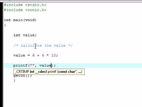 C Programming Tutorial 3 Comments and Math Functions