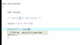 C Programming Tutorial - 3 - Comments and Math Fun