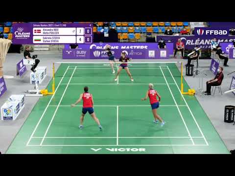 1/4 WD | Alexandra BOJE/Mette POULSEN (DEN) - Gabriela STOEVA/Stefani STOEVA (BUL) | Orléans Masters