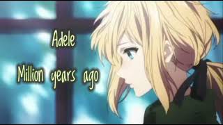 Adele - Million Years Ago Lyrics (Alan Morris Remix)