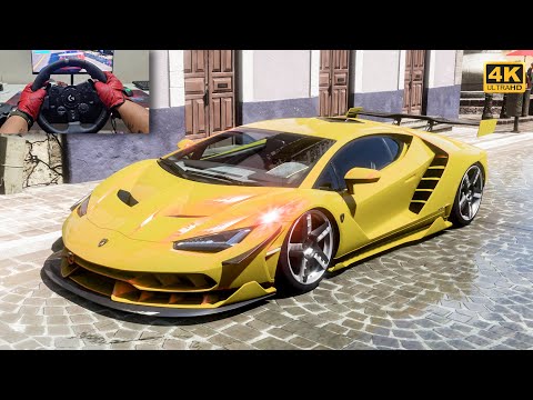 Lamborghini Centenario LP 770-4 - Forza Horizon 5 | Logitech G923 Steering Wheel [4K]