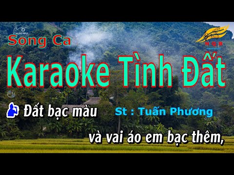 Karaoke Tình Đất Song Ca ( Phối Mới Dễ Hát )