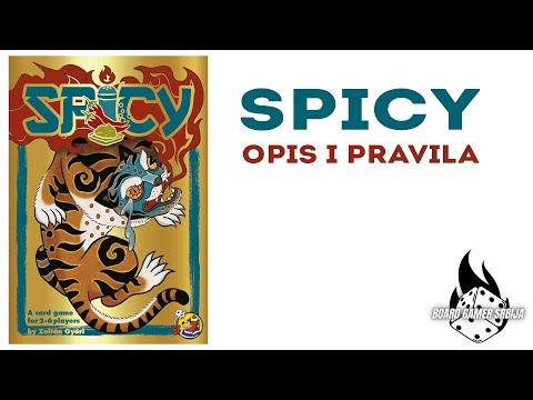 Spicy - Opis i pravila (igra blefiranja za 2-6 igrača)