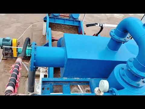 Silica sand scrubbing, washing, recycling and dewatering plant of 50tph capacity