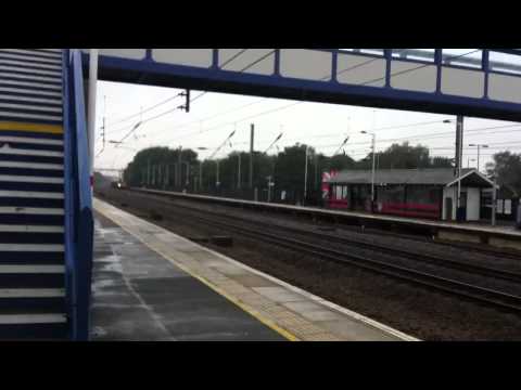 Class 66 passing Huntingdon