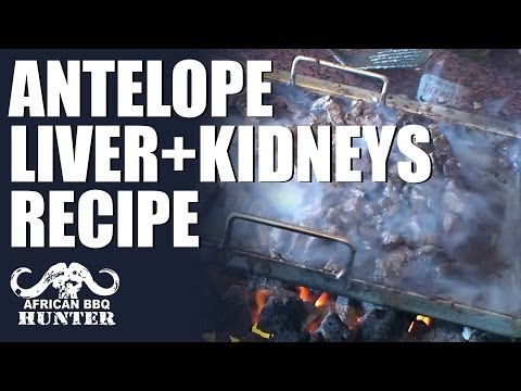 African BBQ Hunter – Antelope liver & kidneys recipe