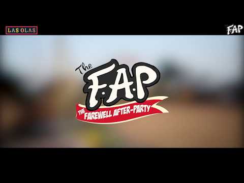 How it was! F.A.P. at Las Olas. Farewell After Party