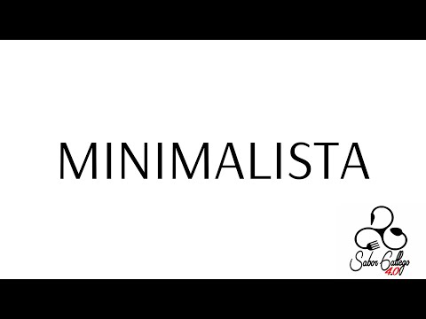 Características de la cocina de vanguardia gallega: minimalista