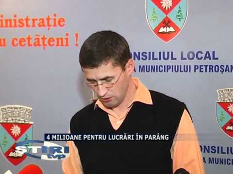 4 MILIOANE PENTRU LUCRARI IN PARANG