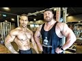 Training mit Men's Physique Athlet & Adventsbasteln mit Frauchen