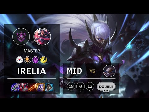 Irelia Mid vs Orianna - KR Master Patch 11.5