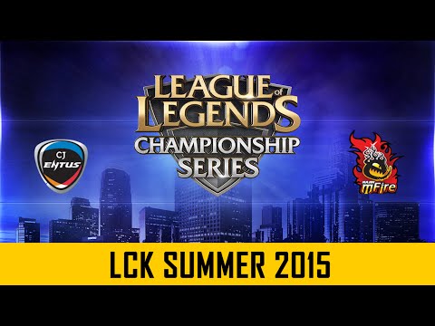 CJ Entus vs. NaJin e-mFire | LCK Summer Split 2015 | W9D1 Game 2