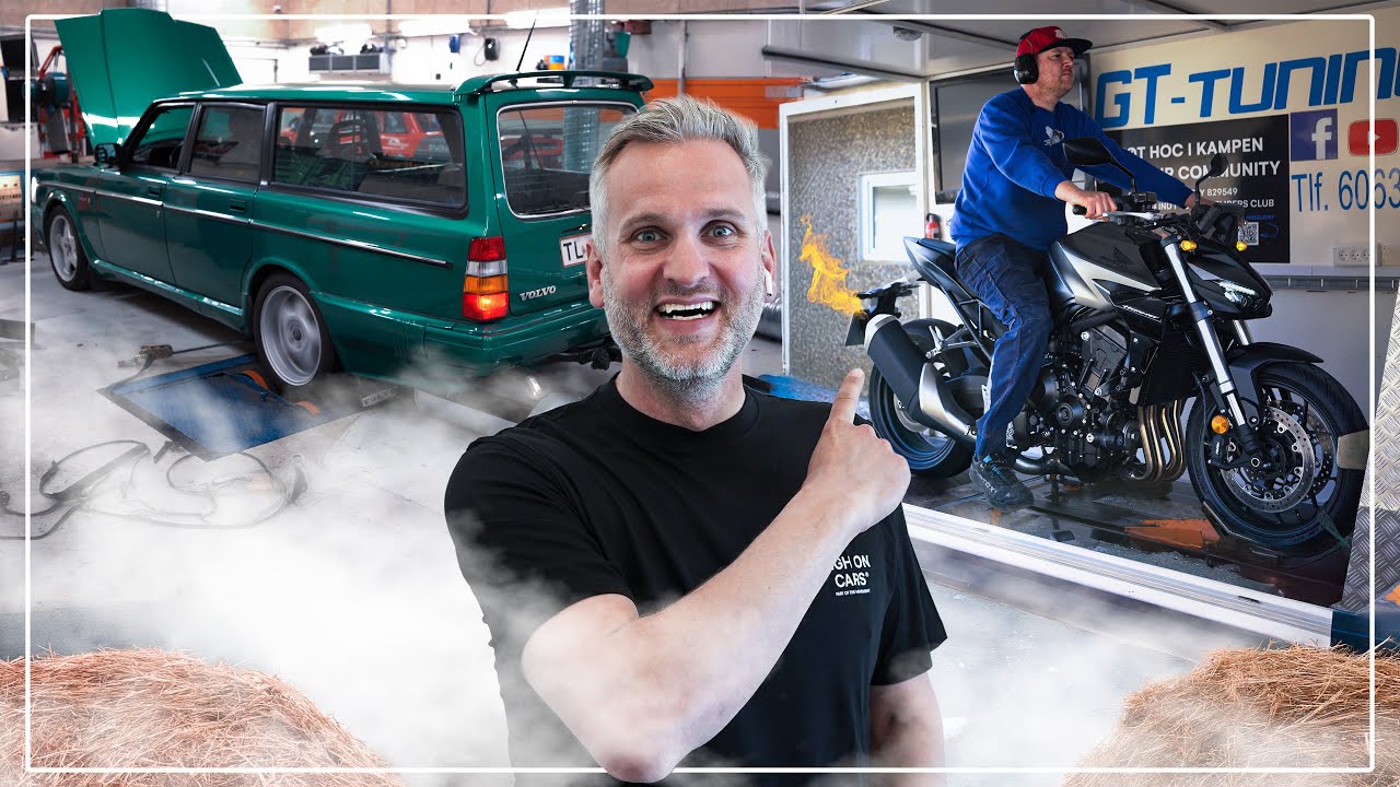 Lyden en motor ALDRIG må sige!? Vi prøver det på rullefelt!