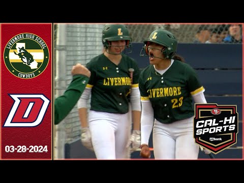 !! OFFICIAL HIGHLIGHTS !! Livermore at Dublin Softball