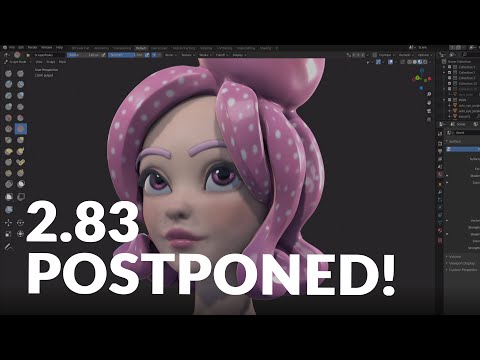 BLENDER 2.83 RELEASE POSTPONED!😢