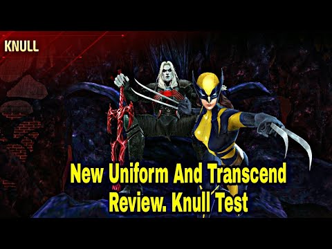 X23 New Uniform & Transcend Review| Knull Test - Marvel Future Fight