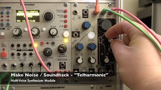 Video thumbnail for Make Noise & Soundhack - Telharmonic (Demo & Explanation) by DominikVogel