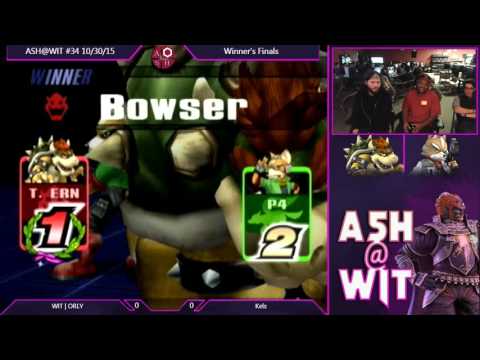 WIT | ORLY (Bowser) vs Kels (Fox, Falcon) - ASH@WIT #34 PM Winner's Finals